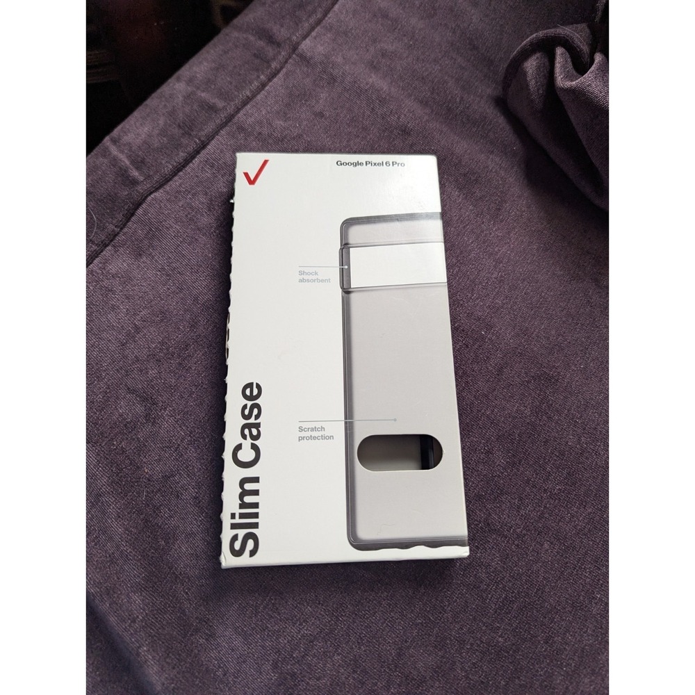 Verizon Slim‎ Sustainable Series Case for Google Pixel 6 Pro - Smoke/Black